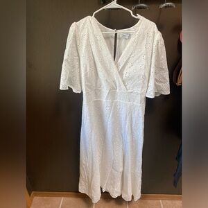 BRAND NEW white dress